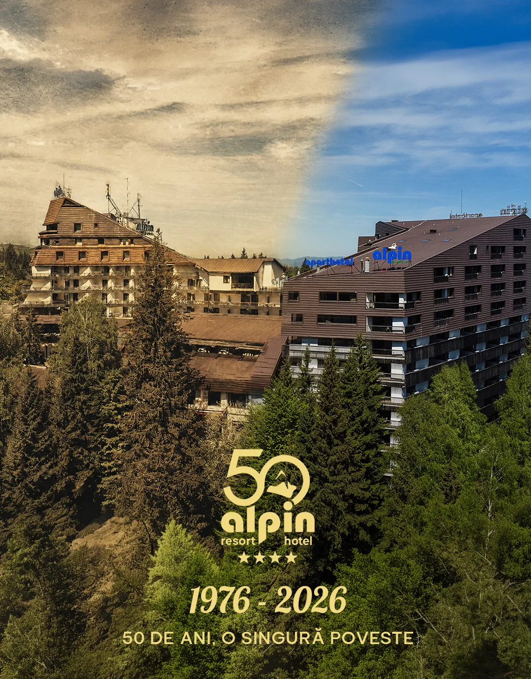 50 de ani, o singura poveste - Alpin Resort Hotel